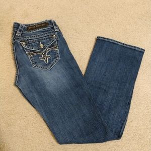 Rock Revival Mid-Rise Bootcut Jeans